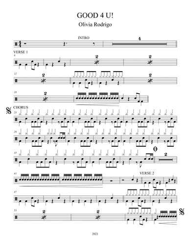 Good 4 U (arr. Luther Santos)