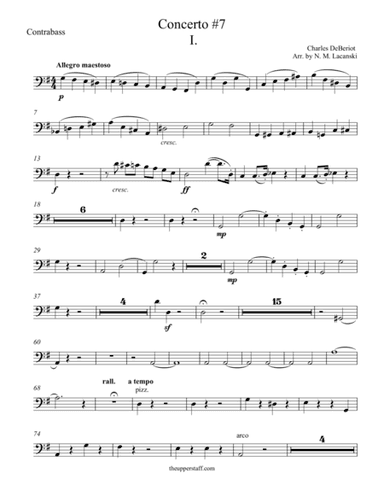 Violin Concerto #7 First Movement (arr. Nick Lacanski)