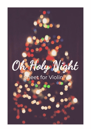 Holy Night Hillsong Worship Sheet Music Violino (arr. Nathálha Knupffer)