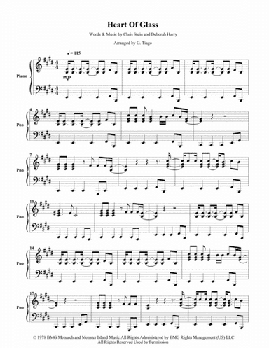 Heart Of Glass (arr. G. Tiago)