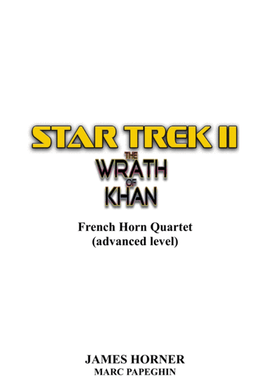 Star Trek(r) II - The Wrath Of Khan (arr. Marc Papeghin)