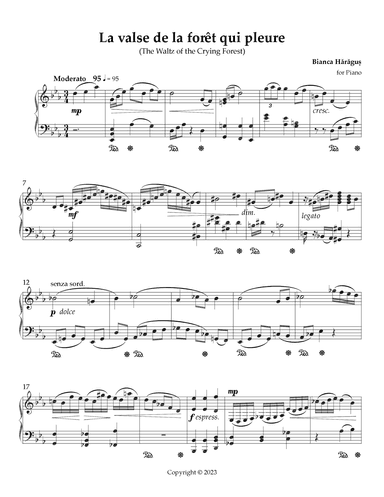 La valse de la forêt qui pleure