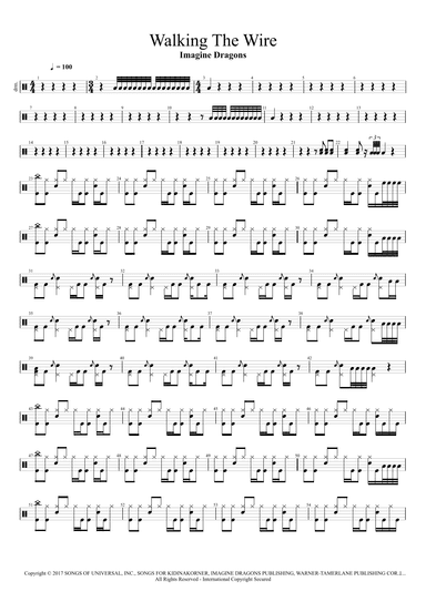 Walking The Wire (arr. Cyril Mayer)