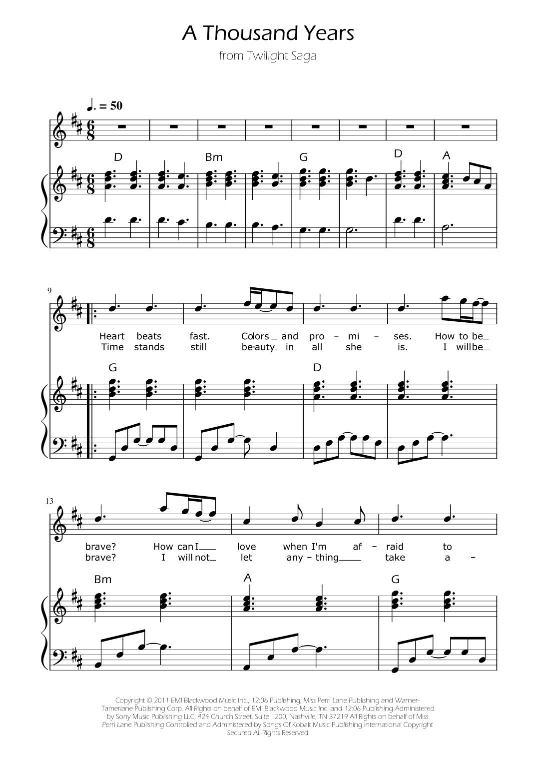 A Thousand Years (arr. Ygor Nunes)