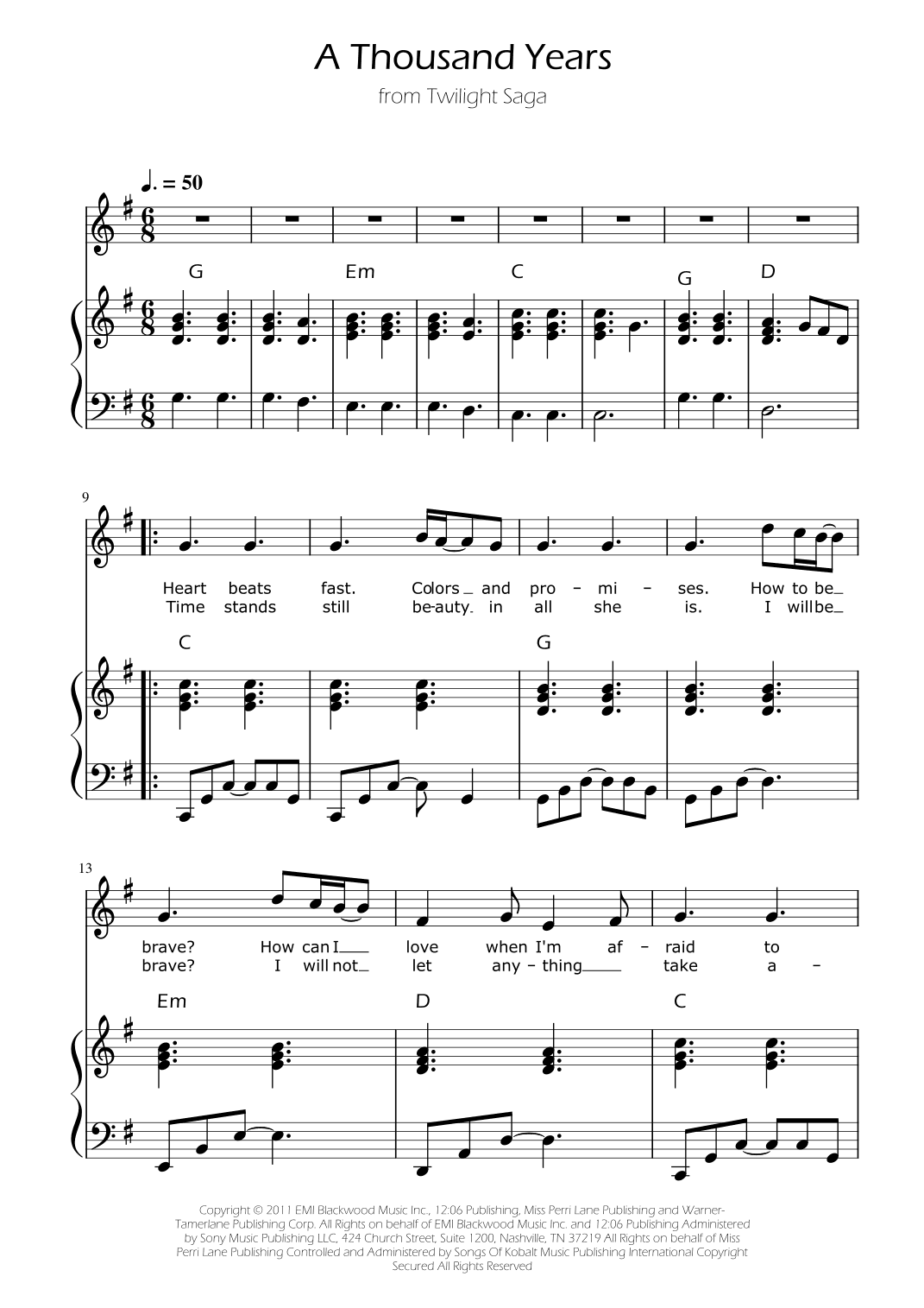 A Thousand Years (arr. Ygor Nunes)