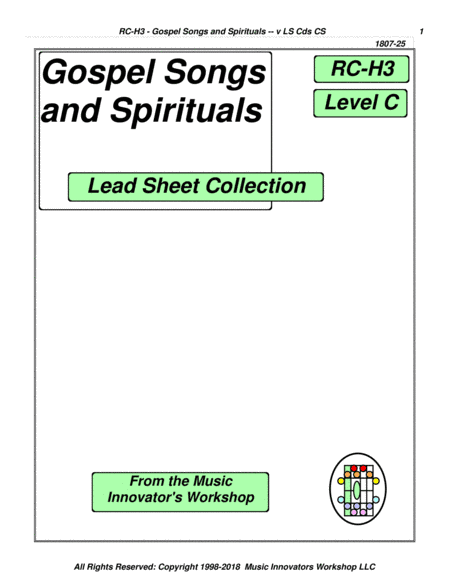 RC-H3 - Gospel Songs and Spirituals (Key Map Tablature) (arr. John M. Honeycutt)