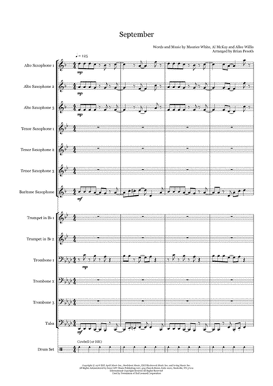 September (arr. Brian Pesoth)