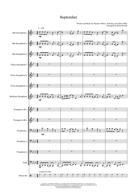 September (arr. Brian Pesoth)