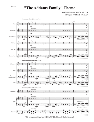 Addams Family Theme (arr. Mike Hyziak)