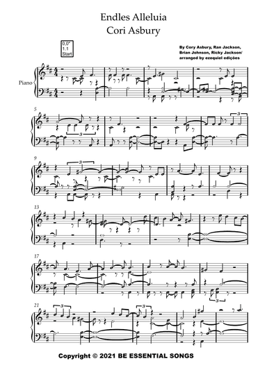 Endless Alleluia (arr. by ezequiel)
