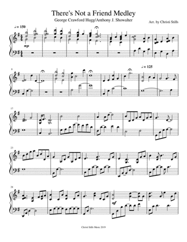 No Not One & Leaning on the Everlasting Arms (Piano Solo) (arr. Christi Stills)