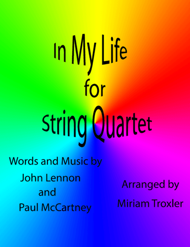 In My Life (arr. Miriam Troxler)