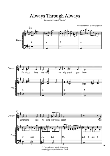 Always Through Always (From the musical 'Berlin')