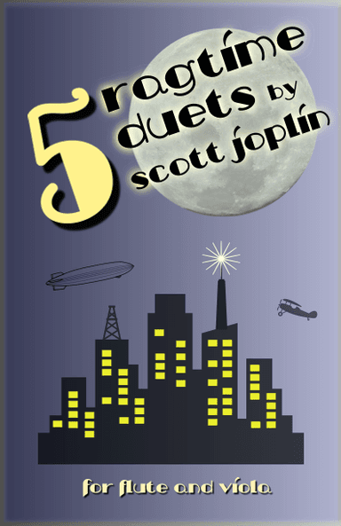 Five Ragtime Duets by Scott Joplin for Flute and Viola (arr. David McKeown)