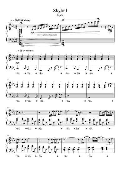 Skyfall (arr. Eduardo Sabino)