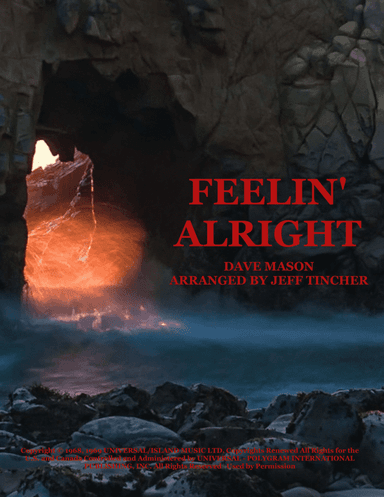 Feelin' Alright (arr. Jeff Tincher)