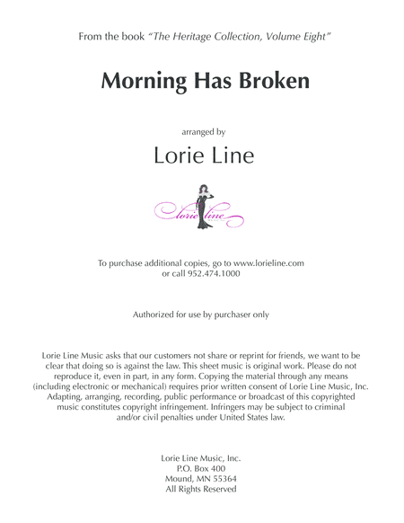 Morning Has Broken (arr. Lorie Line)