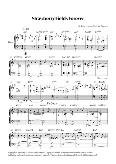 Strawberry Fields Forever (arr. André Alberto Santos)