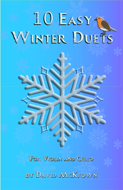 10 Easy Winter Duets for Violin and Cello