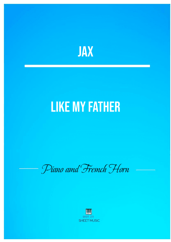 Like My Father (arr. ANDRE LAITANO)
