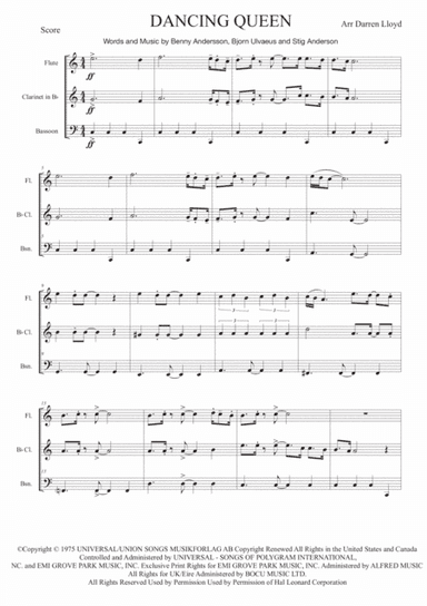 Dancing Queen (arr. Pott Shrigley Press)