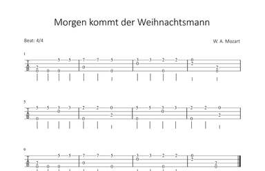 Morgen kommt der Weihnachtsmann (arr. Bettina Schipp)