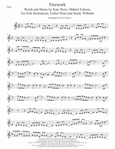 Firework (arr. Kevin Busse)