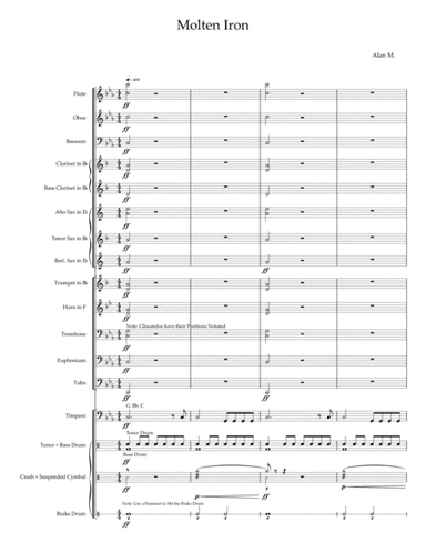 Molten Iron (Full Score)