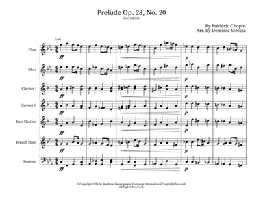 Prelude In C Minor, Op. 28, No. 20 (arr. Dominic Meccia)