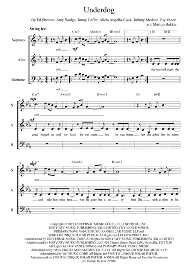 Underdog (arr. Martijn Bakker)