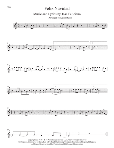 Feliz Navidad (arr. Kevin Busse)