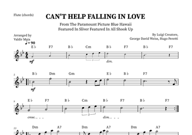 Can't Help Falling In Love (arr. Valdir Maia)