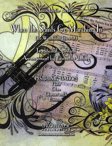 When the Saints Go Marching In (for Woodwind Quartet) (arr. Kenneth Abeling)