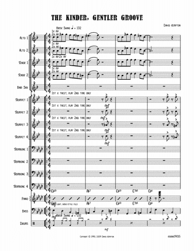 Kinder Gentler Groove - Big band