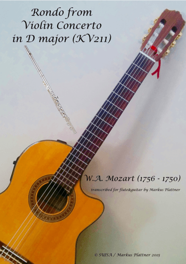 Mozart Rondo for Flute and Guitar (arr. Markus Plattner (*1952))