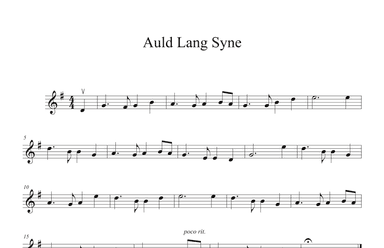Auld Lang Syne (New Year Song) (arr. Kimberly Hope)