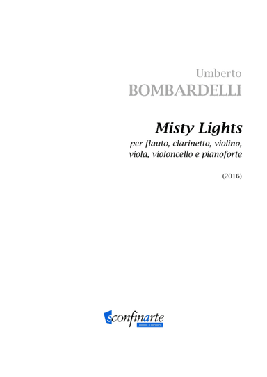 Umberto Bombardelli: MISTY LIGHTS (ES-20-122) - Score Only