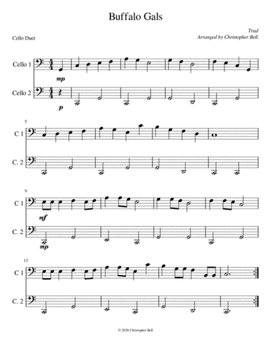 Buffalo Gals (arr. Silent Home Records)