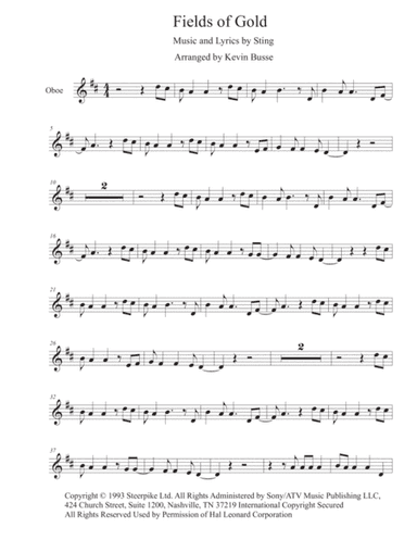 Fields Of Gold (arr. Kevin Busse)