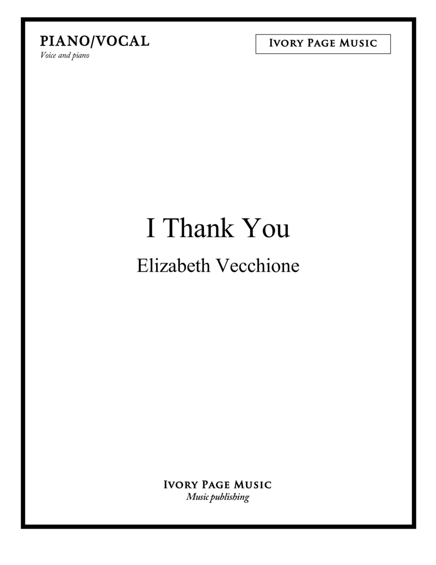 I Thank You