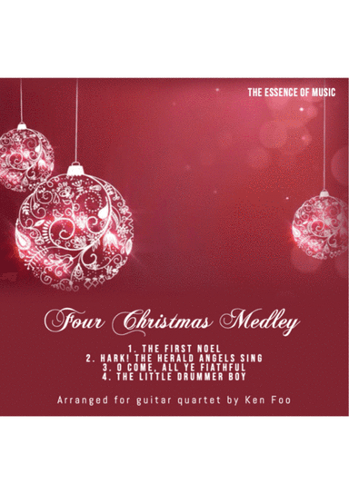 Four Christmas Medley  - Score Only (arr. Ken Foo)