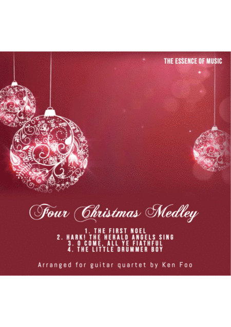 Four Christmas Medley  - Score Only (arr. Ken Foo)
