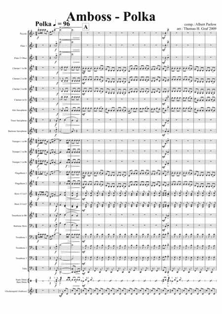 Amboss-Polka - German Polka - Oktoberfest - Concert Band (arr. Thomas H. Graf)