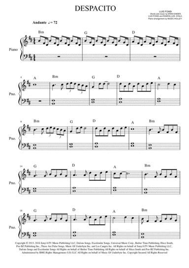 Despacito (arr. Music-holley)
