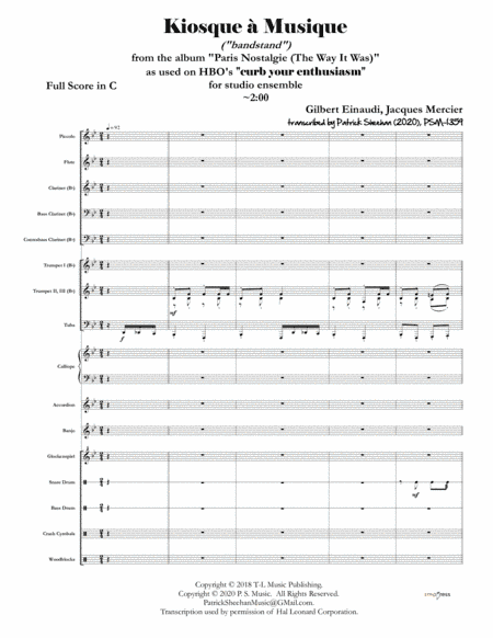 Eskimo Lumber (arr. Patrick Sheehan)