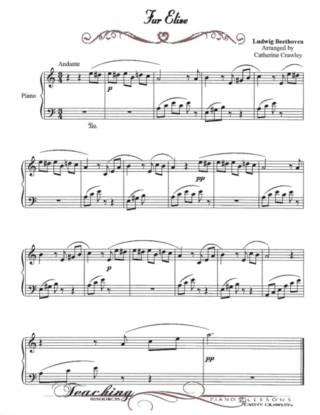 Fur Elise (arr. Catherine Crawley)