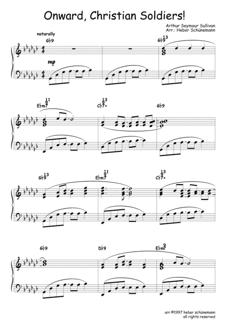 Onward, Christian Soldiers! (arr. Heber Schunemann)