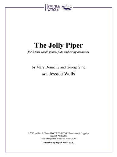 The Jolly Piper (arr. Jessica Wells)