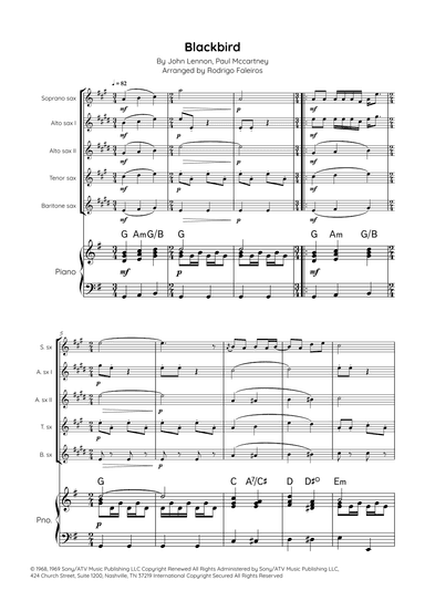 Blackbird (arr. Rodrigo Faleiros)