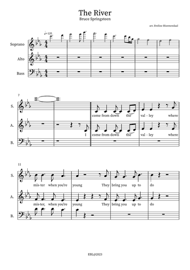 The River (arr. Eveline Bloemendaal)